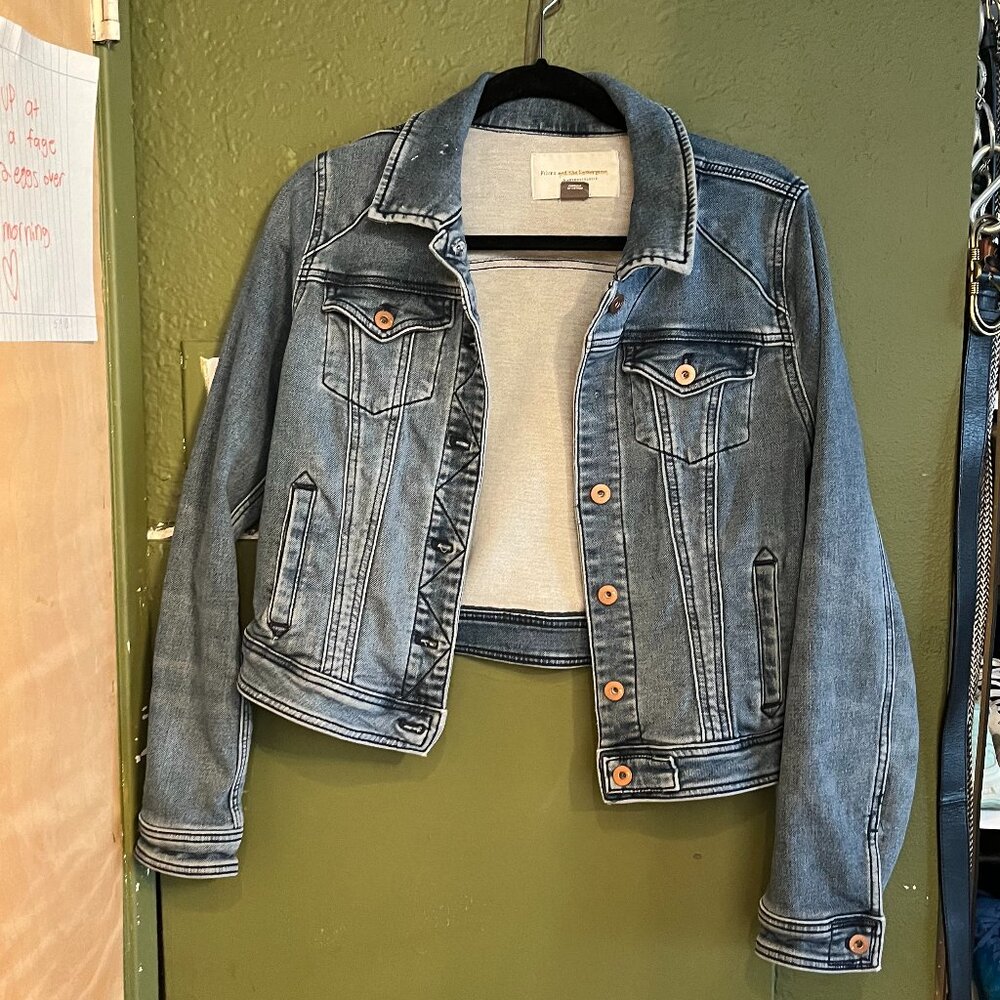 Anthropologie demin jacket